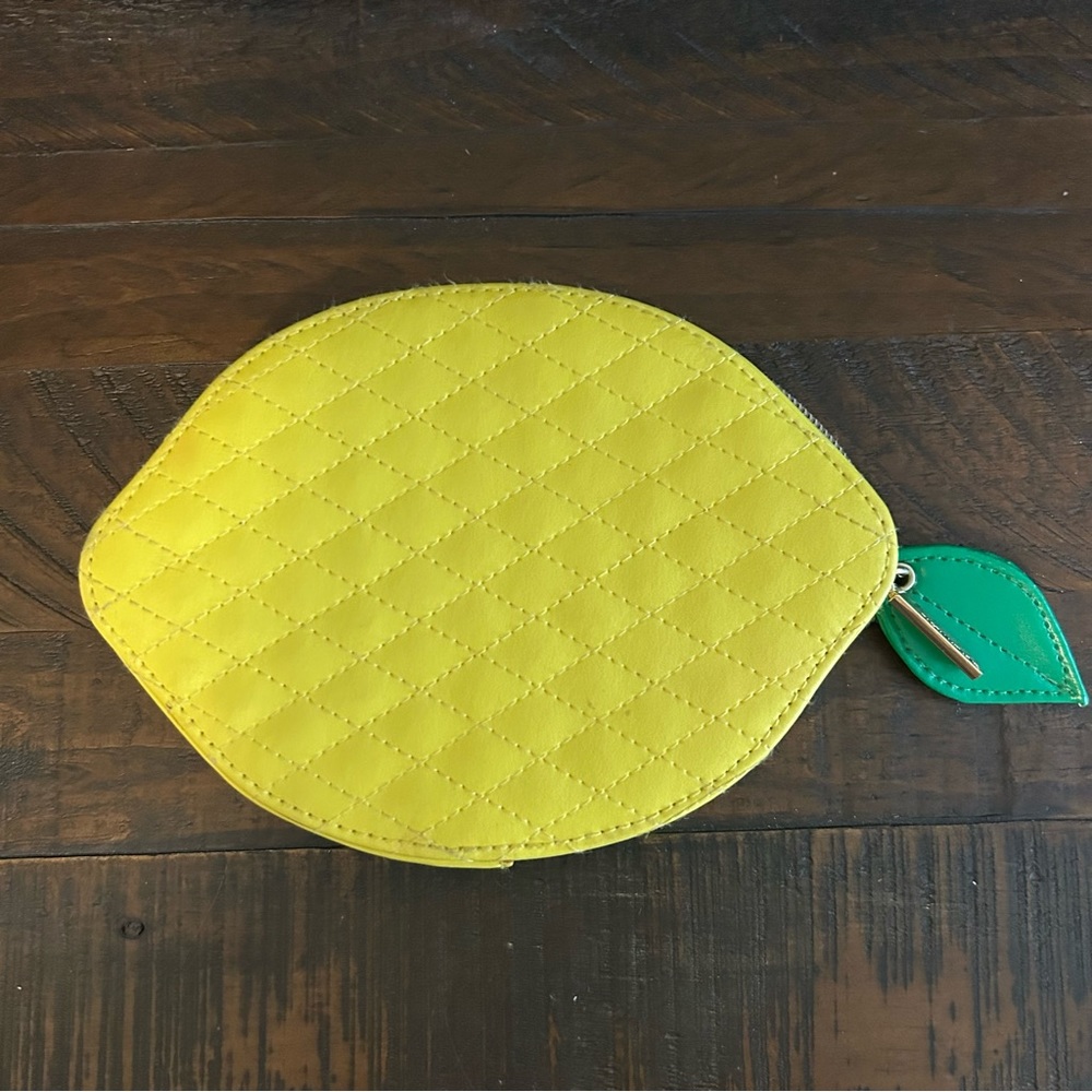 Tartan & Twine Lemon Mini Clutch Bag